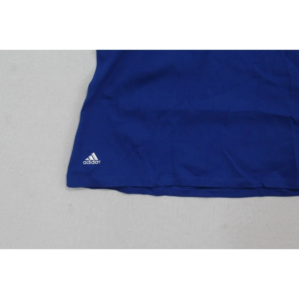 Adidas Women Blue Polo Shirt Indy Car Racing NTT Size Large